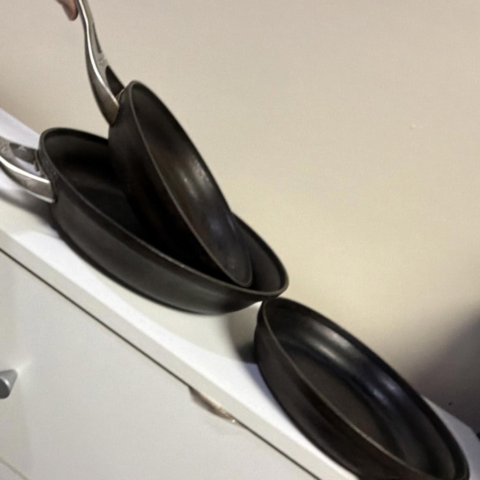 Other Calphalon Three-Piece Non-Stick Frying Pan 12", 10”, 8” Size ONE SIZE - 3 Thumbnail