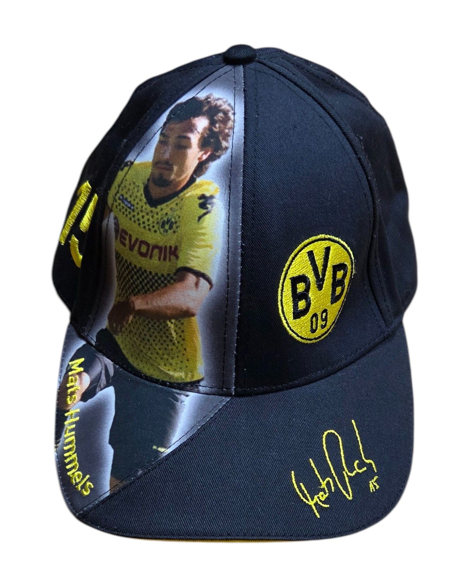 Vintage BVB Borussia Dortmund Mats Hummels Football Soccer Cap Size ONE SIZE - 1 Thumbnail