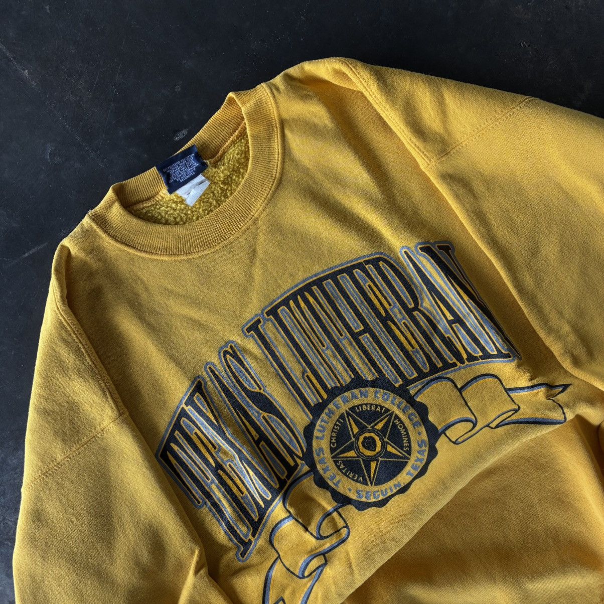 Other VINTAGE Y2K TEXAS LUTHERAN UNIVERSITY SWEATSHIRT Size US XL / EU 56 / 4 - 4 Thumbnail