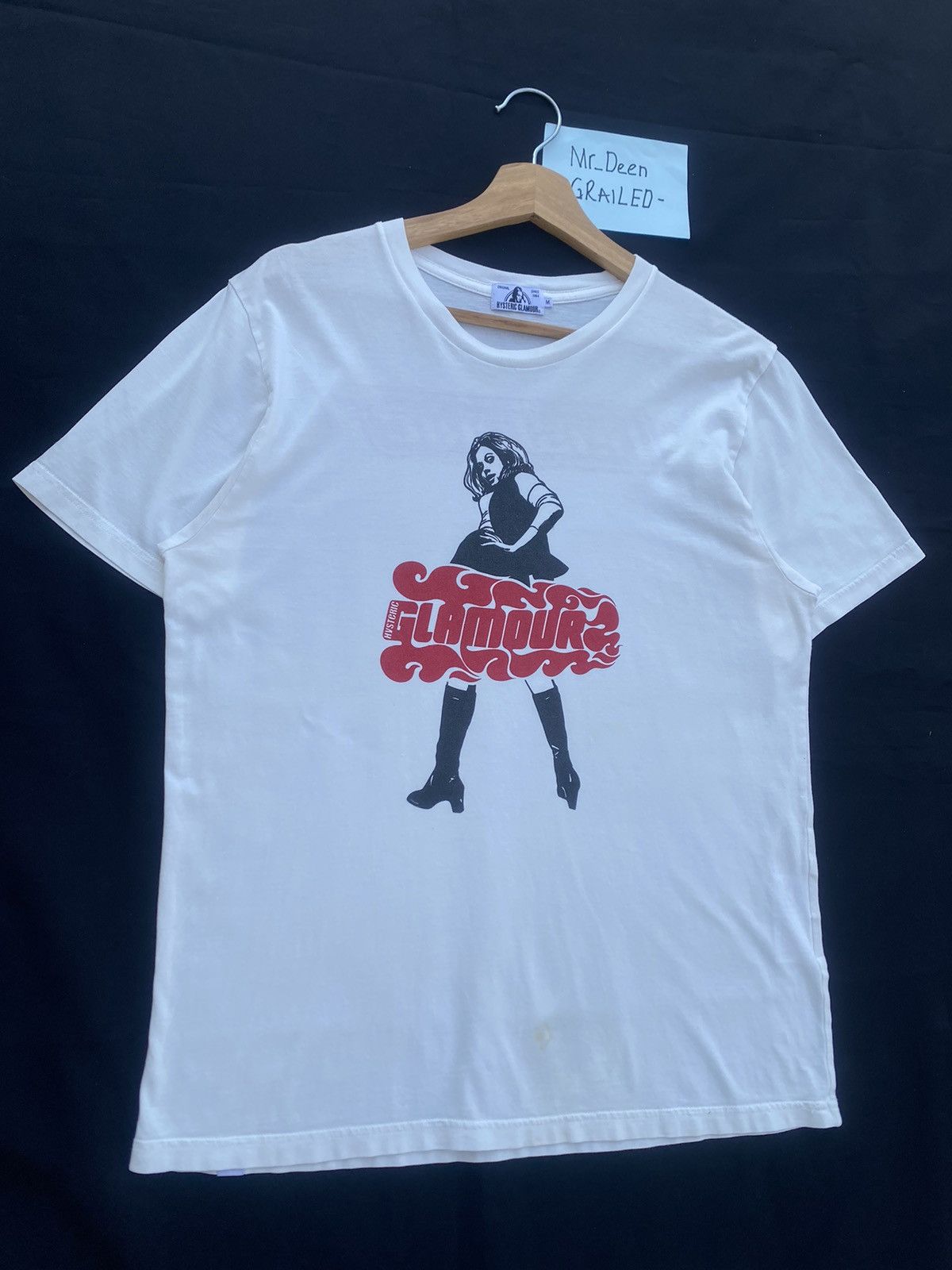 Hysteric Glamour Vintage Hysteric Glamour Sexy Women Print Tshirt Size US M / EU 48-50 / 2 - 2 Thumbnail
