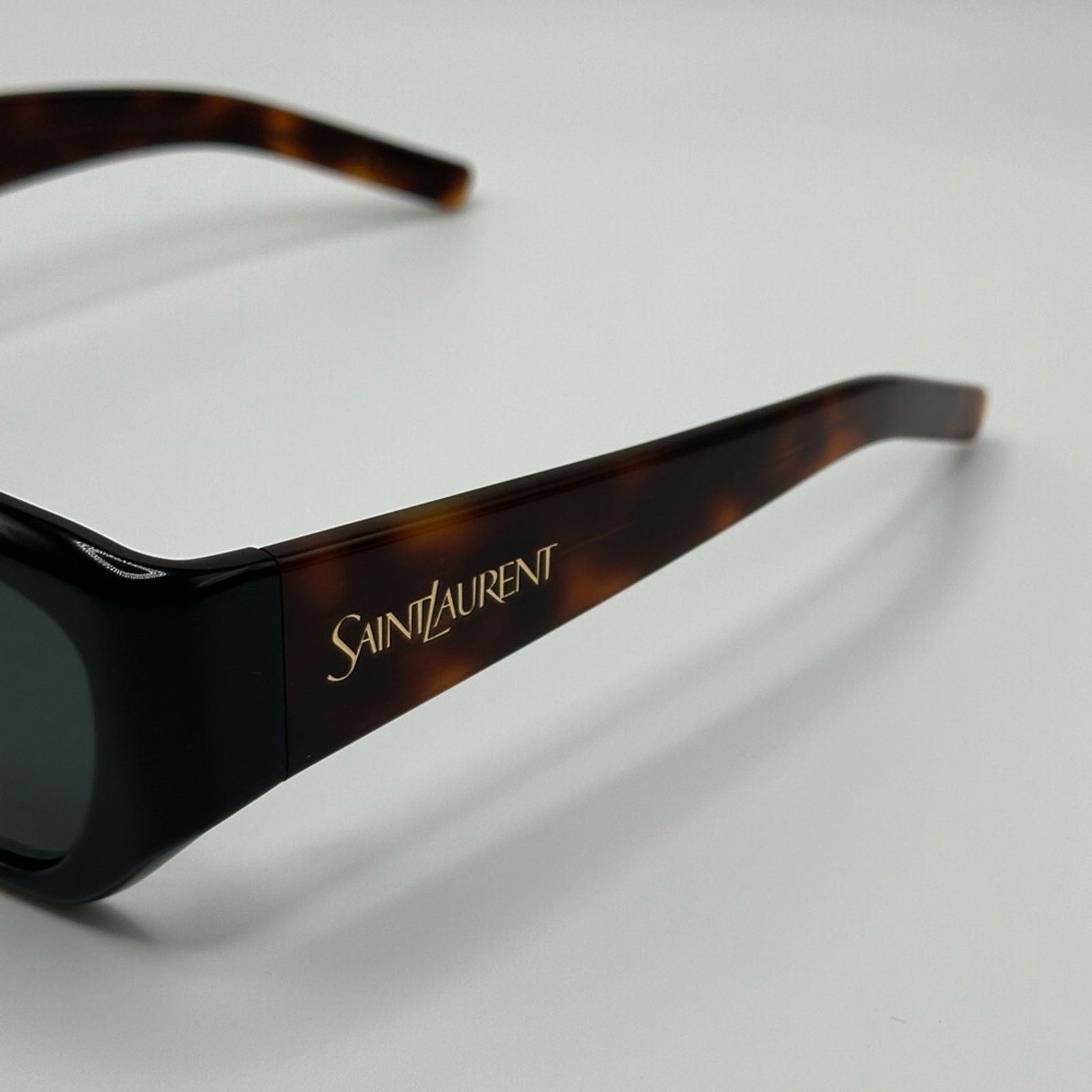 Yves Saint Laurent NEW SAINT LAURENT SUNGLASSES SL740 004 Black Havana Women Size ONE SIZE - 4 Thumbnail