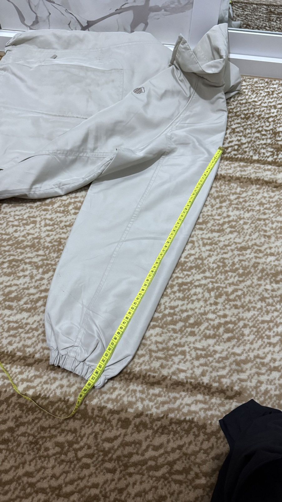 K-Swiss K Swiss Off White Windbreaker Jacket Size US M / EU 48-50 / 2 - 3 Thumbnail