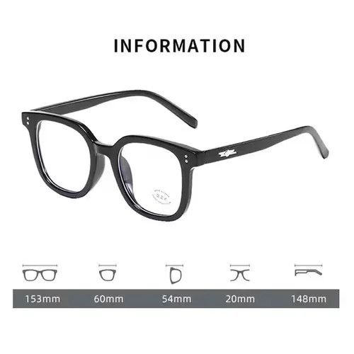 Designer × Vintage Transparent Computer Glasses, Anti Blue Light Eyeglasses Size ONE SIZE - 4 Thumbnail