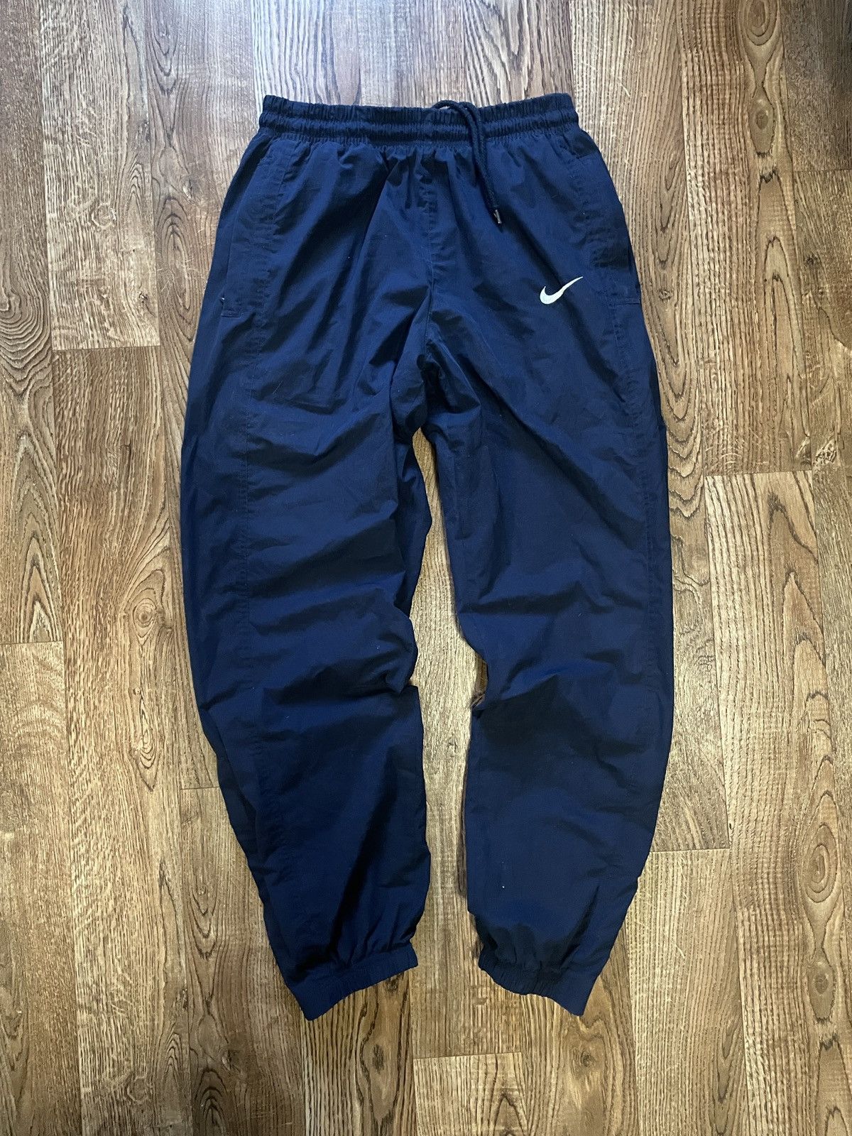 Nike Vintage Nike Trackpants Baggy Nylon Drill Y2K SK8 Style Size US 34 / EU 50 - 1 Thumbnail