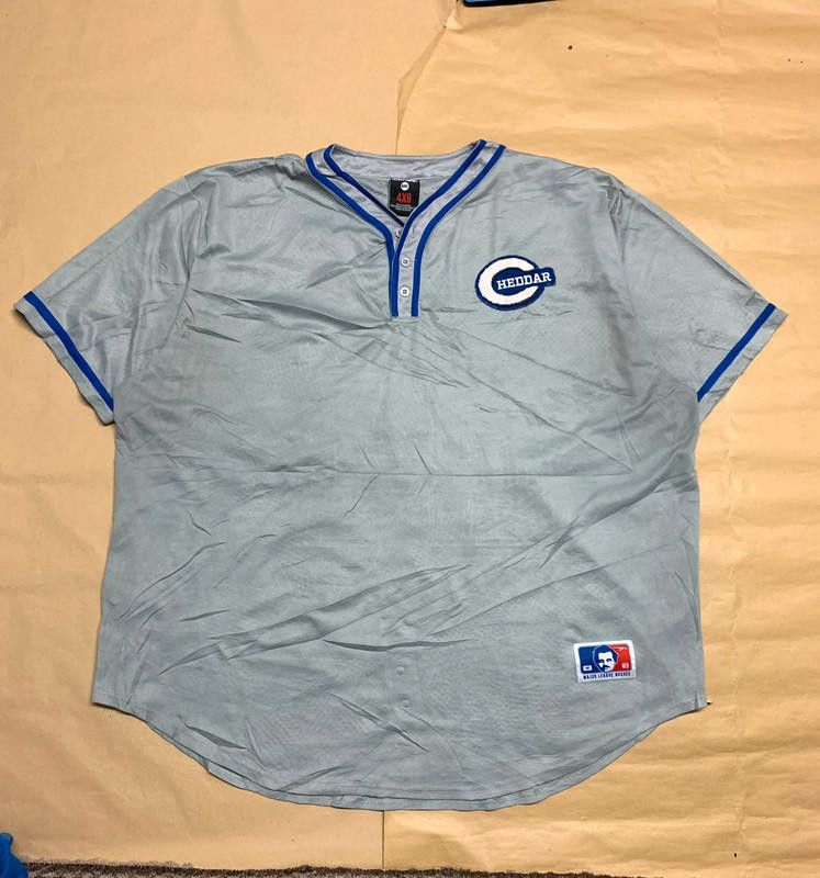 MLB MLB makobi cheddar chaser baseball jersey 4xl Size US XXL / EU 58 / 5 - 1 Thumbnail