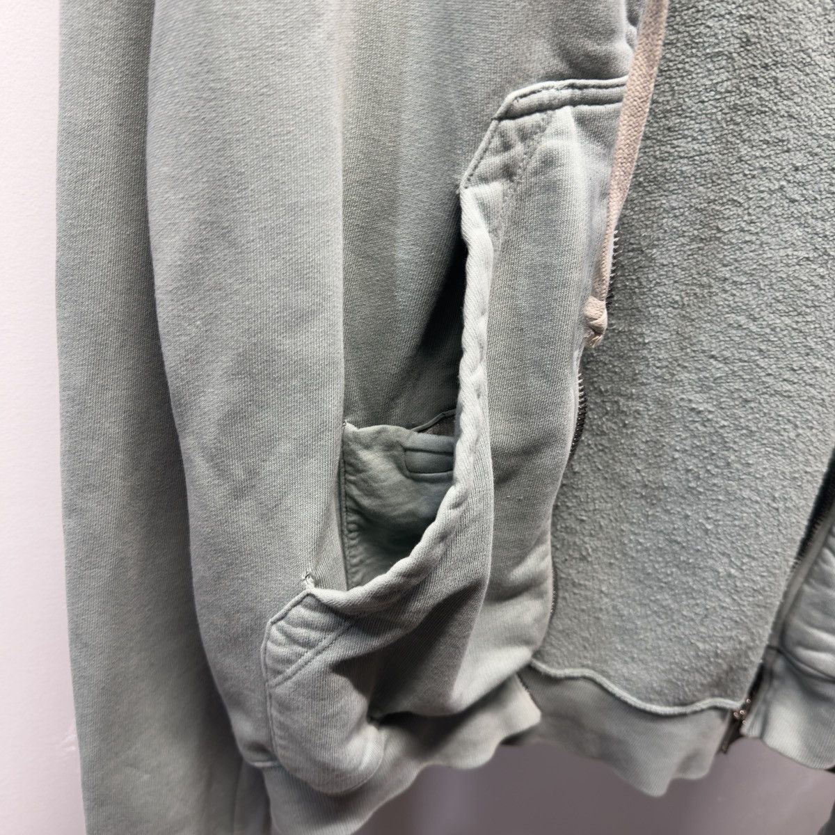 Rick Owens Rick Owens DRKSHDW Jason Zip Up Hoodie Marine Size US M / EU 48-50 / 2 - 11 Thumbnail