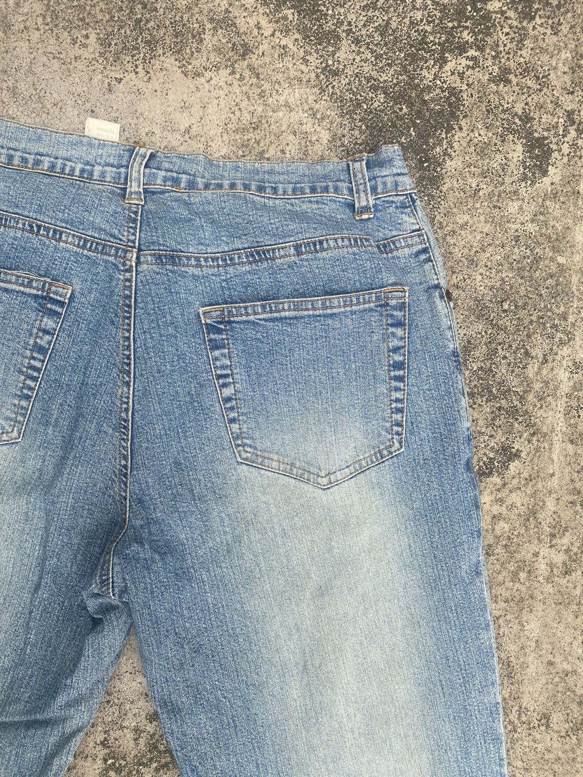 If Six Was Nine × Japanese Brand Flare Jeans Now Velvet Splash Bootcut Size US 29 - 21 Thumbnail