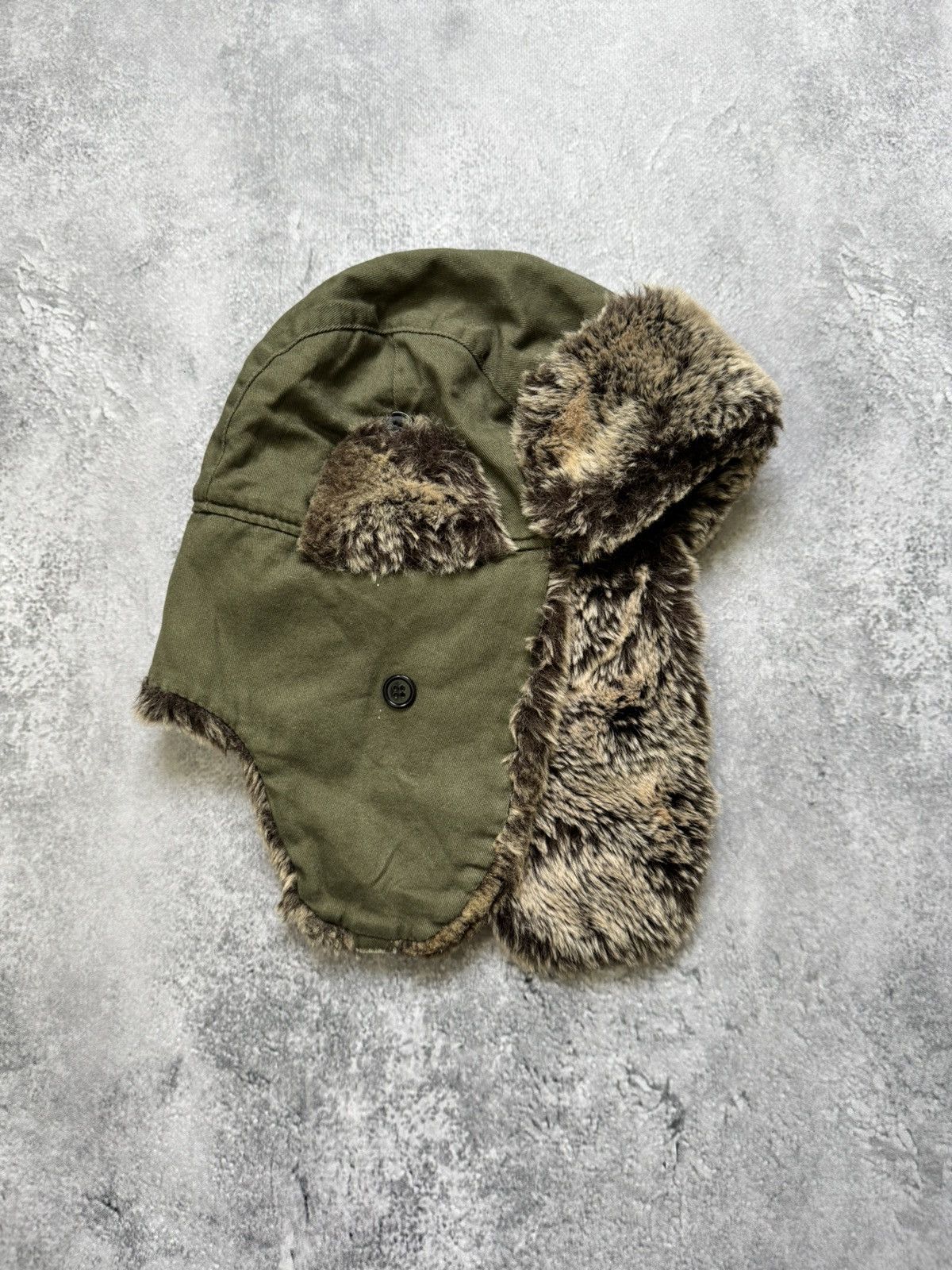 Tyler The Creator × Vintage Ushanka Hat Green Y2K Size ONE SIZE - 1 Thumbnail