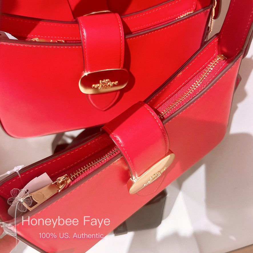 Coach Eliza Shoulder Bag With Zipper Closure CAA93 Size ONE SIZE - 3 Thumbnail