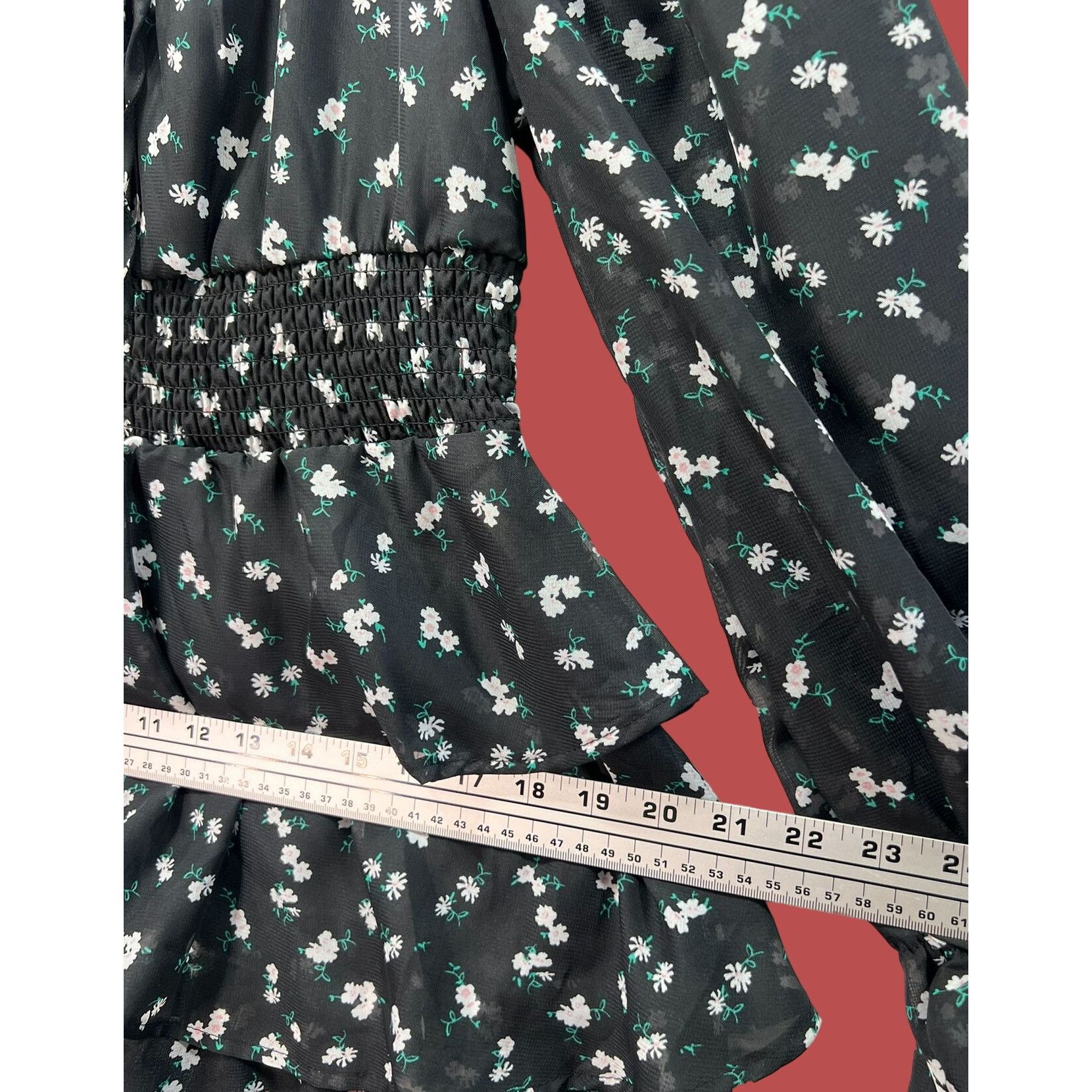 rue21 Rue 21 - Women's Boho Sleeve Ballerina Dress - Black - Small Size S / US 4 / IT 40 - 6 Thumbnail