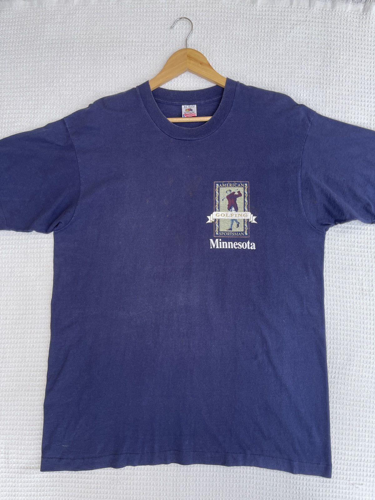 Vintage LastDrop🔥Rare🔥Vintage 90s American Sportsman Golfing T-Shirt Size US XL / EU 56 / 4 - 10 Thumbnail