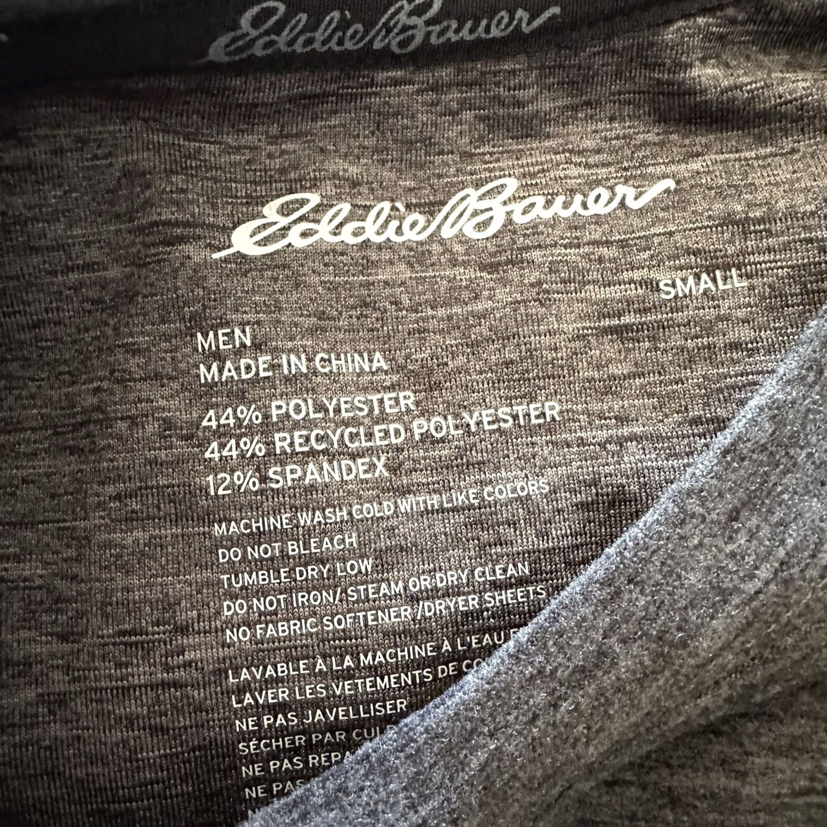 Eddie Bauer Eddie Bauer Base Layer Set Long Sleeve Shirt Top & Pants Grey Mens Size S Size US S / EU 44-46 / 1 - 4 Thumbnail