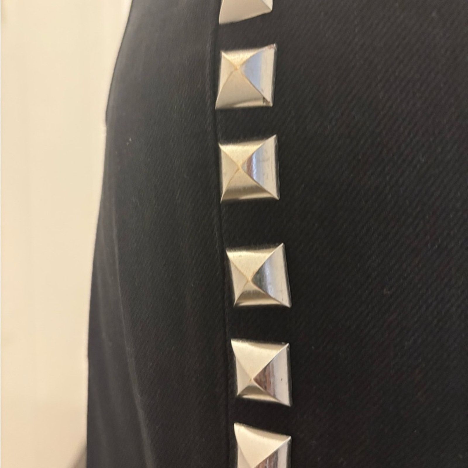 Other NWT All Saints Black Jeans with Silver Accents Size 29 Size 29" - 5 Thumbnail