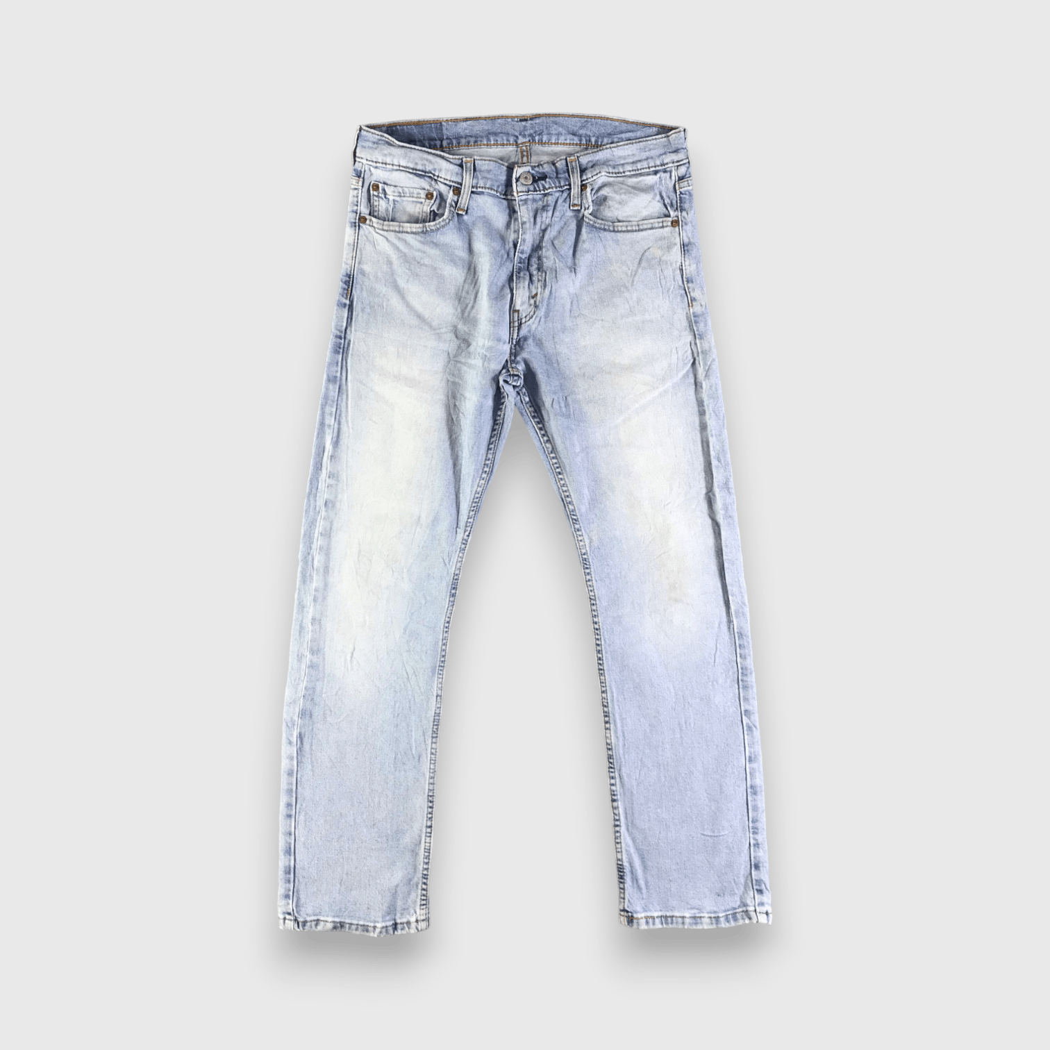 Levi's Vintage Light Wash Levis 513 Jeans-J4336 Size US 34 / EU 50 - 1 Thumbnail