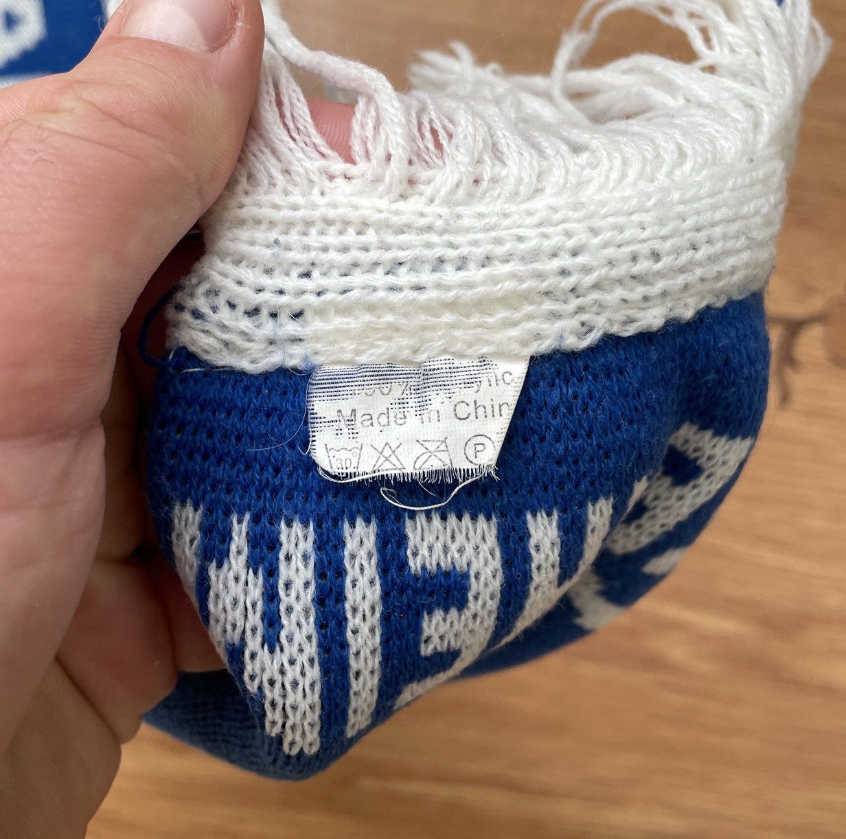 Vintage Vintage Hoffenheim Bundesliga Blue Football soccer scarf Size ONE SIZE - 6 Thumbnail