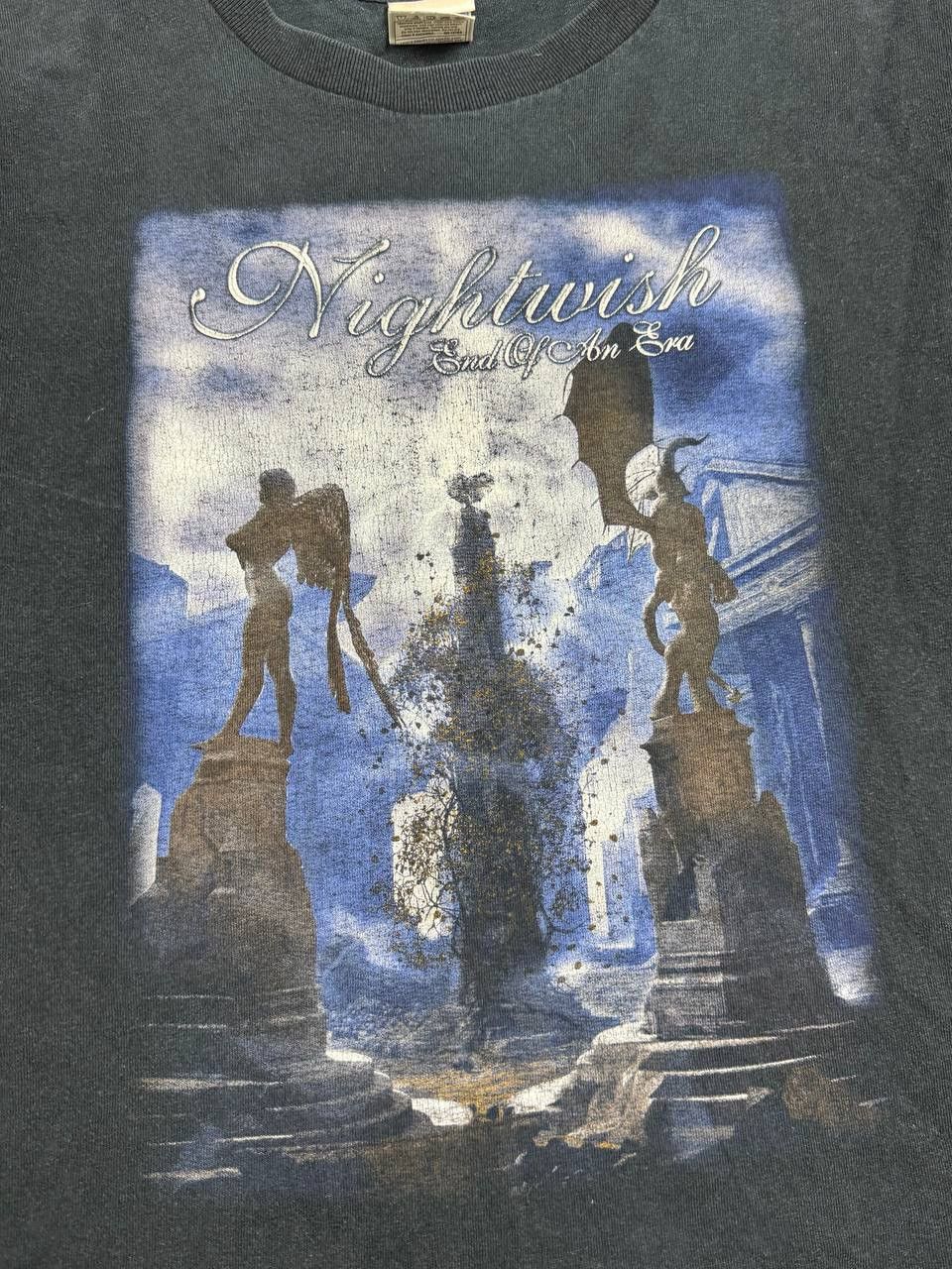 Band Tees × Vintage Vintage Nightwish Rock Band T-shirt tour 90s Size US XL / EU 56 / 4 - 2 Thumbnail