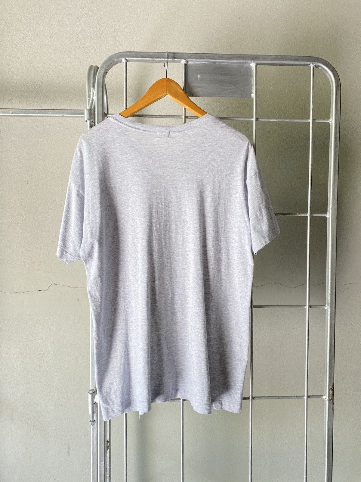 Issey Miyake IM MIYAKE Light Gray Crew Neck Short-Sleeve T-Shirt Size US L / EU 52-54 / 3 - 2 Thumbnail