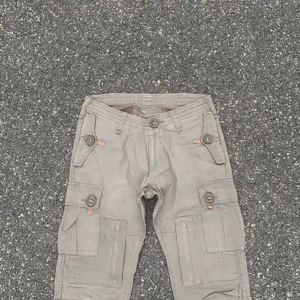 Beauty Beast Vtg RERAISE Utility Multipocket Combat Cargo Pants W32 L33 Size US 32 / EU 48 - 2 Thumbnail