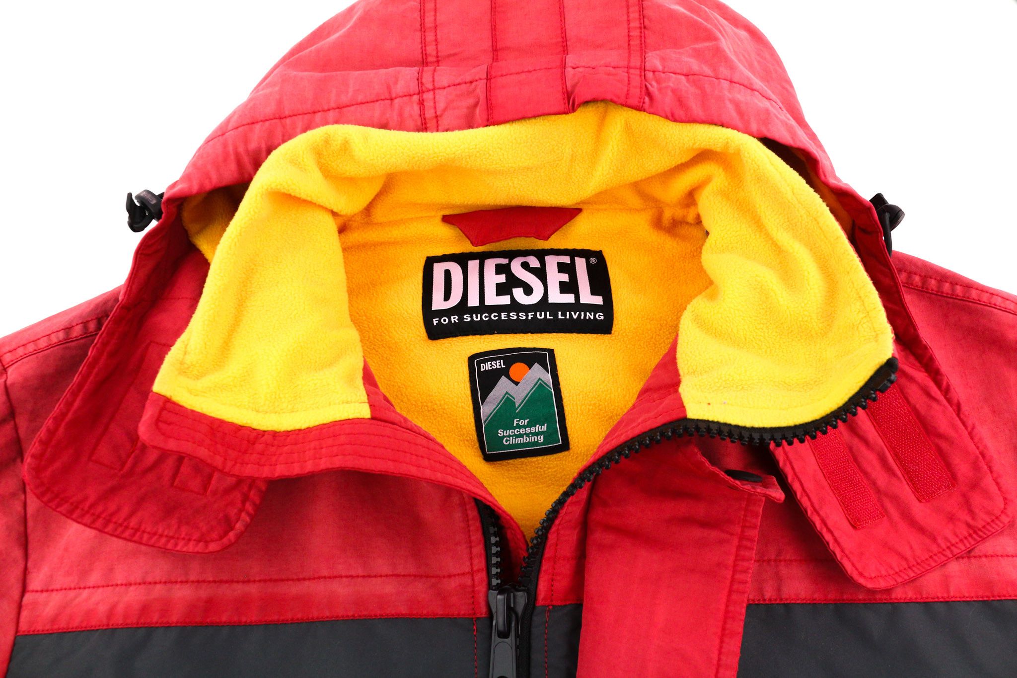 Diesel W-TRODD L Oversized Fleece Lined Hooded Zip Jacket 40056 Size US L / EU 52-54 / 3 - 5 Thumbnail