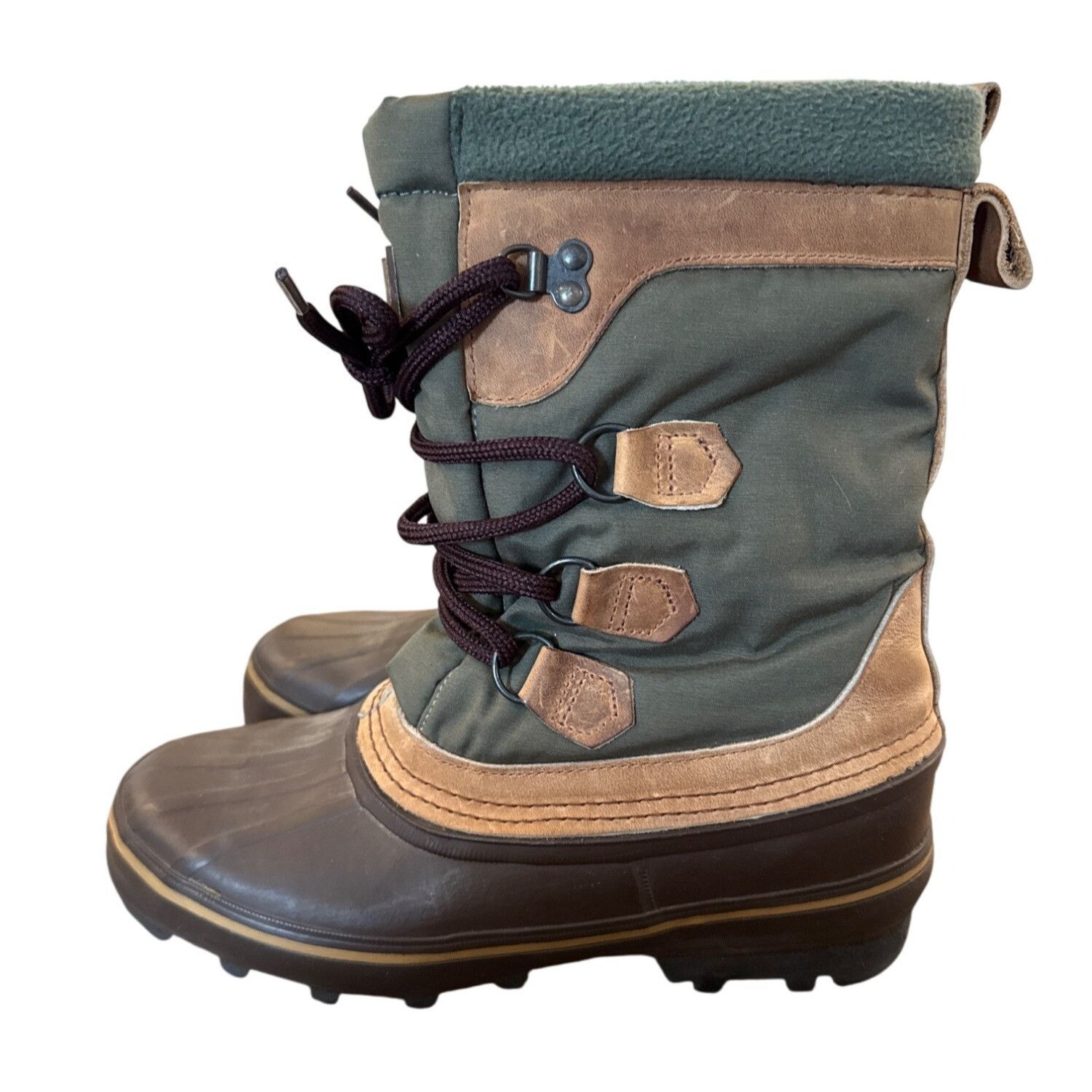 SOREL Vintage Sorel Kaufman Womens Winter Boots Made In Canada Size US 8 / EU 41 - 1 Thumbnail