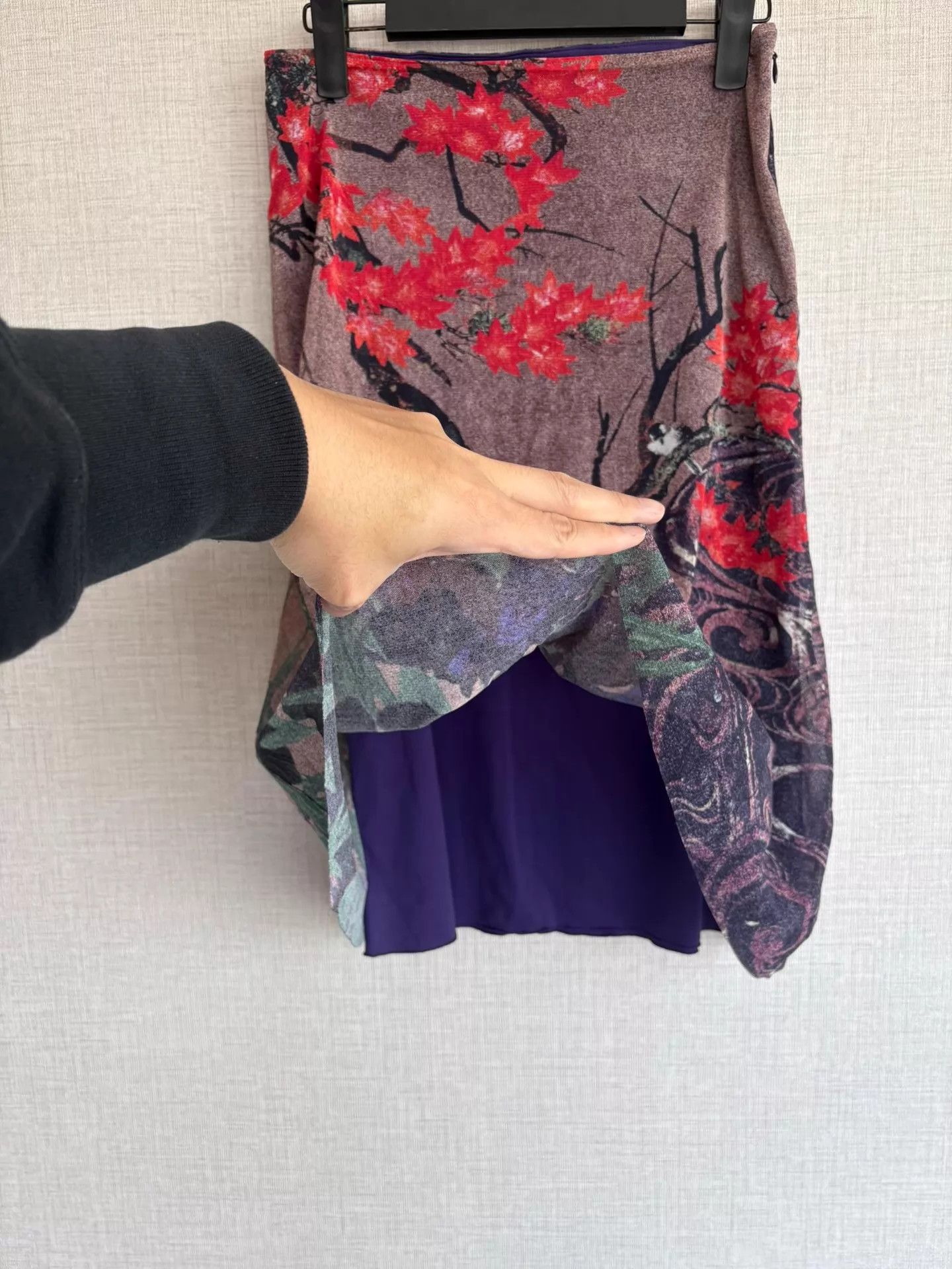 Vivienne Tam Vivienne Tam Floral Skirt 1 Size 26" / US 2 / IT 38 - 7 Thumbnail