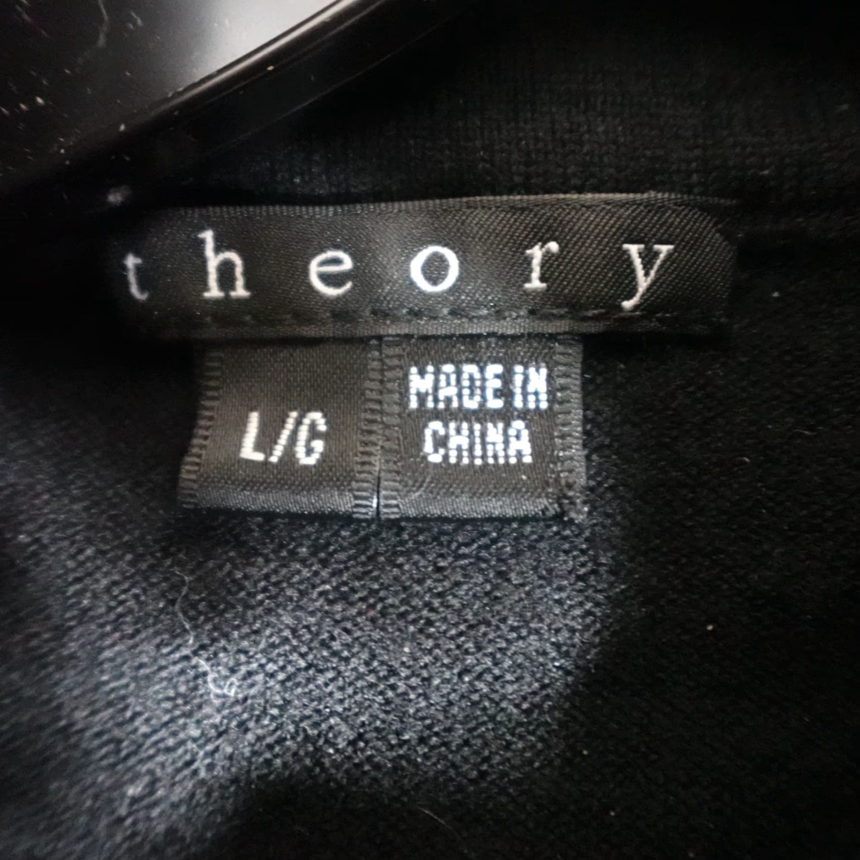 Theory Theory Dress Large Black Solid Wool Blend Sweater Ares New Steady Womens Casual Business Cardigan? Size L / US 10 / IT 46 - 5 Thumbnail