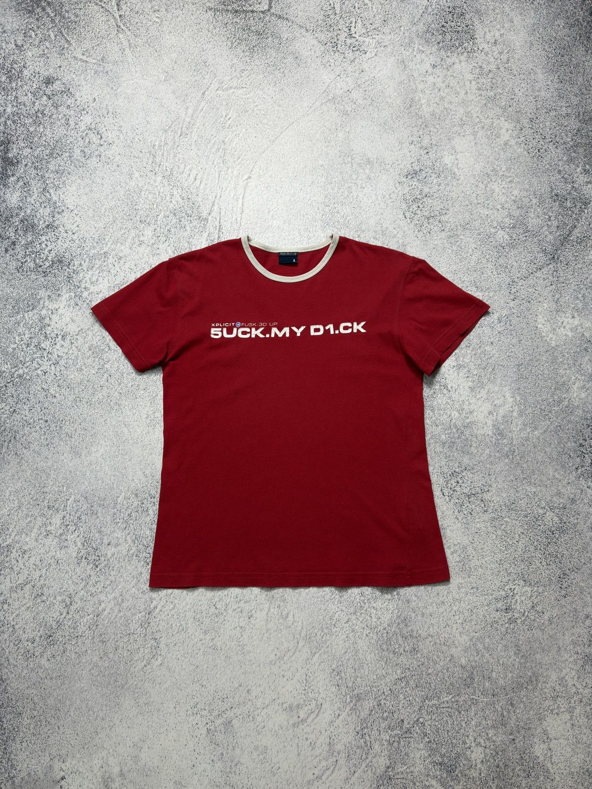 Vintage Vintage Y2K Fishbone ‘Suck My Dick’ Central Cee T-Shirt Size US L / EU 52-54 / 3 - 1 Thumbnail