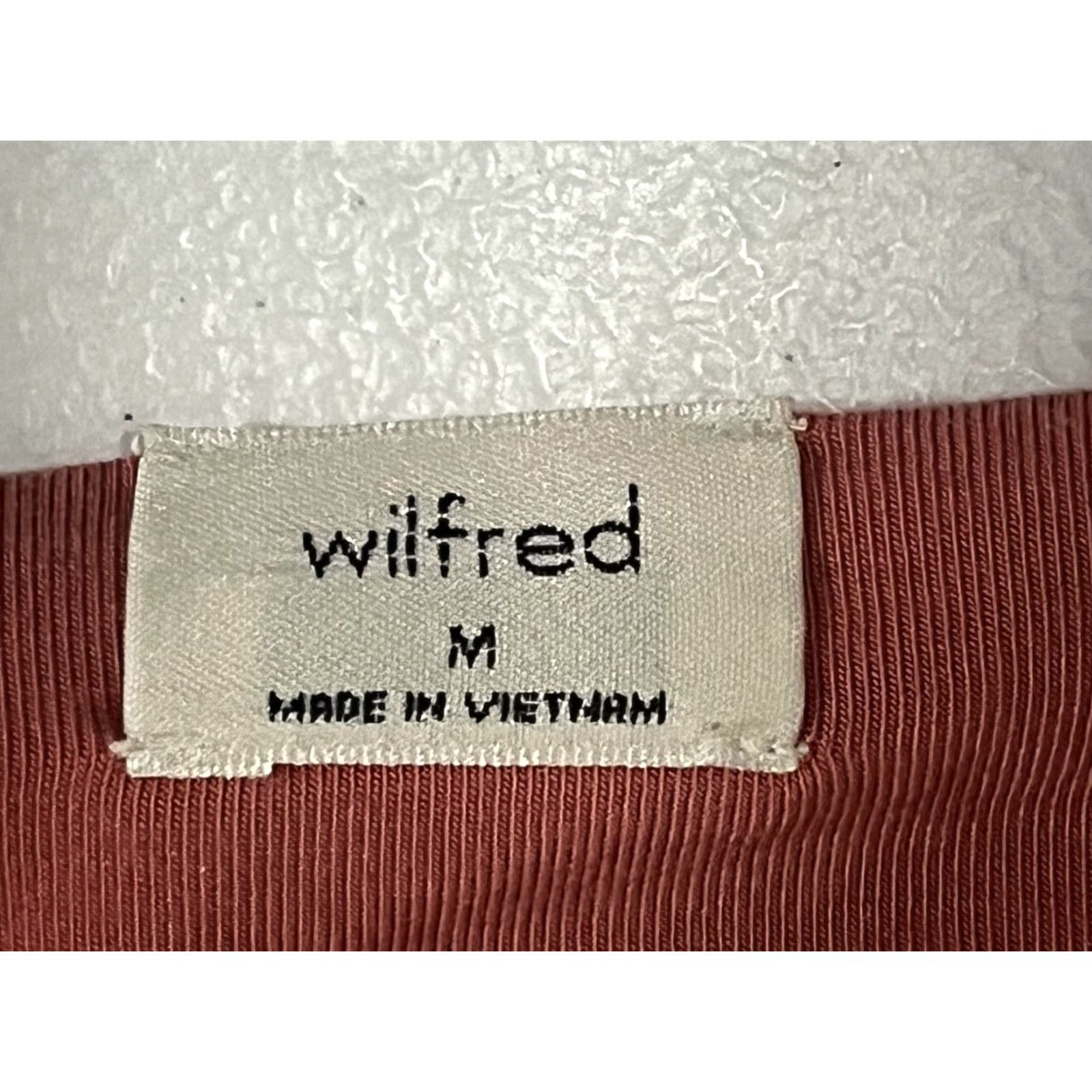 Vintage Wilfred Jumpsuit Women Muave Wide-Leg Spaghetti Strap Medium M Sleeveless One-Piece Casual Straps Size 32" / US 10 / IT 46 - 6 Thumbnail