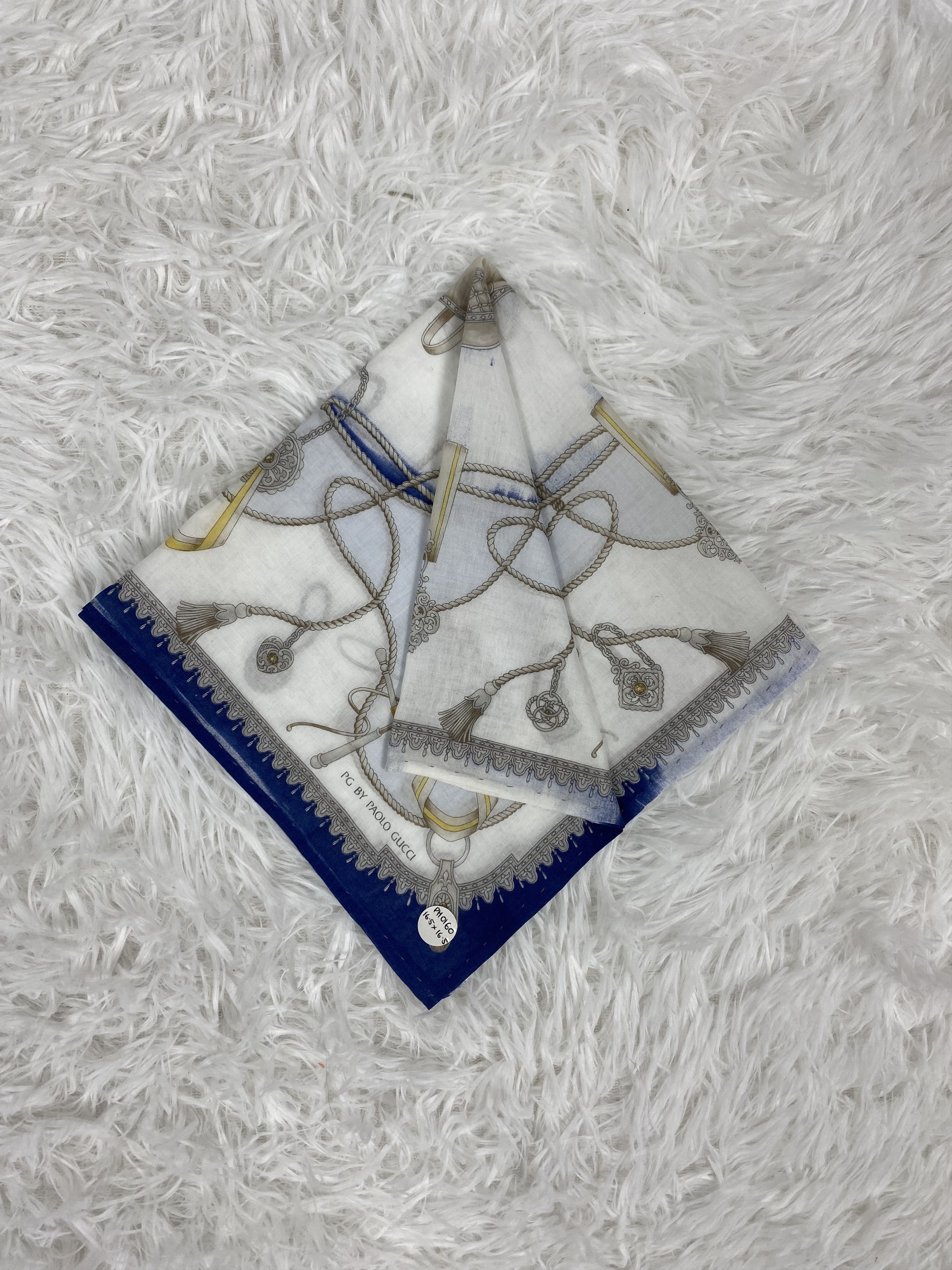 Paolo Gucci Vintage Paolo Gucci Handkerchief PH0160 Size ONE SIZE - 1 Thumbnail