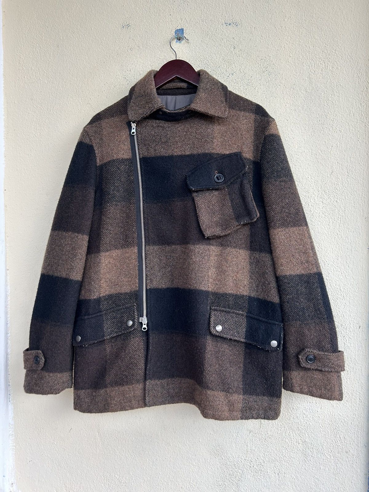 Japanese Brand × PPFM PPFM Slank Pocket Wool Jacket Size US L / EU 52-54 / 3 - 1 Thumbnail