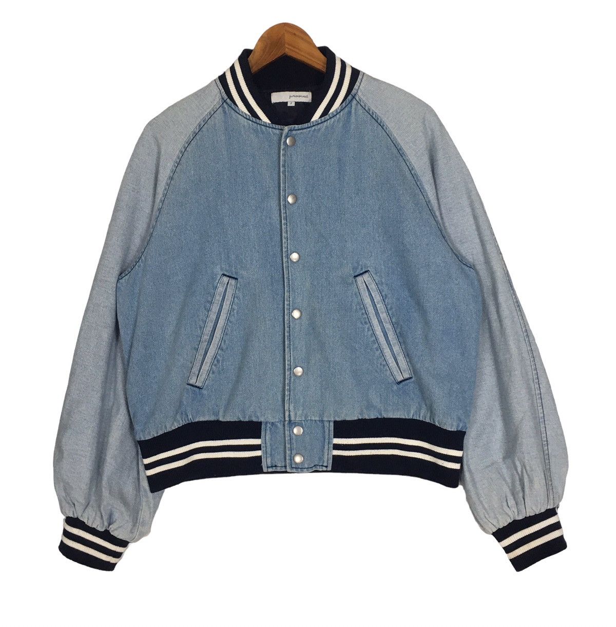 Junior Sweet Baseball Snapbutton Jacket Size M