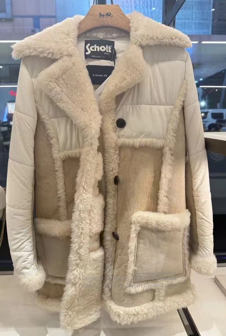 Schott Schott Fur one-piece coat Size M / US 6-8 / IT 42-44 - 2 Thumbnail