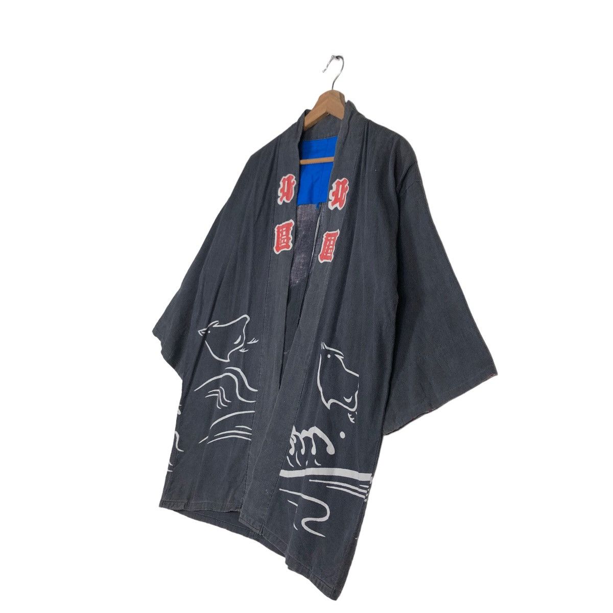 Japanese Brand 🔥Vintage Traditional Kimono Japan Big Logo Over Print Size US M / EU 48-50 / 2 - 2 Thumbnail