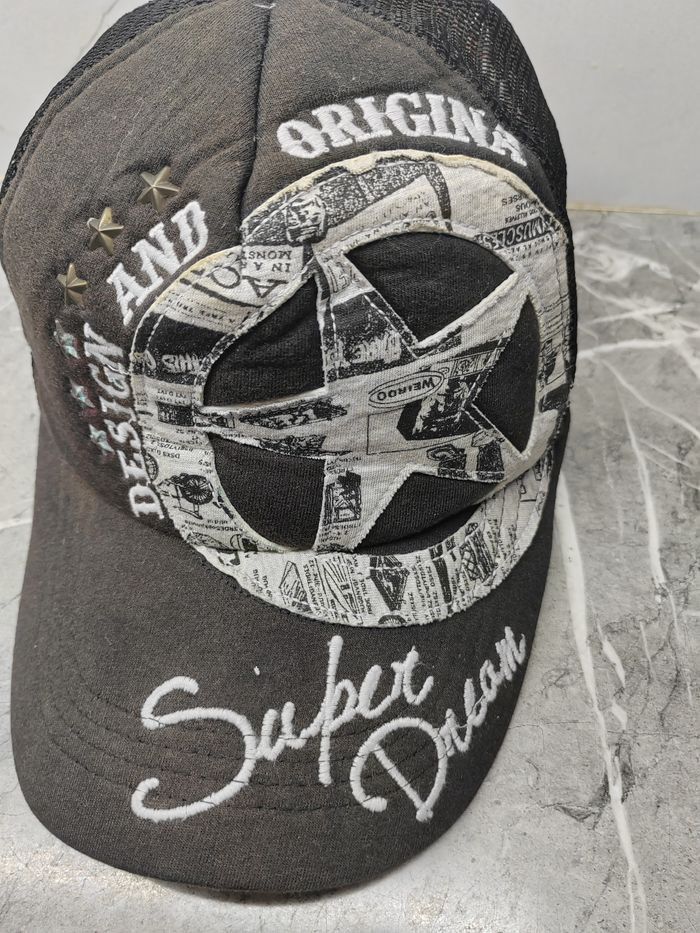 Japanese Brand Vintage Super Dream Star Cap Hat Size ONE SIZE - 3 Thumbnail
