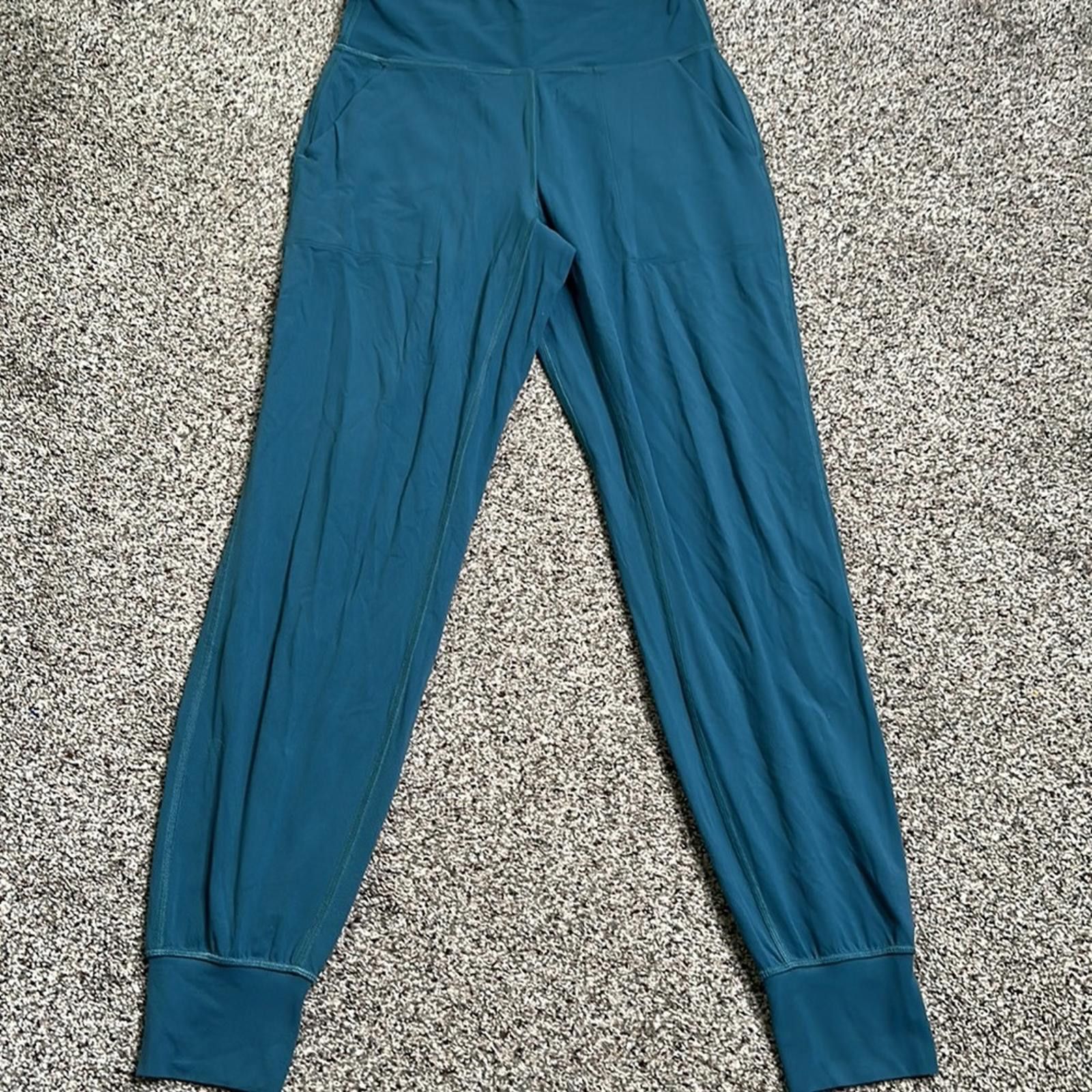 Lululemon lululemon athletica Teal Track Pants Size 28" / US 6 / IT 42 - 6 Thumbnail