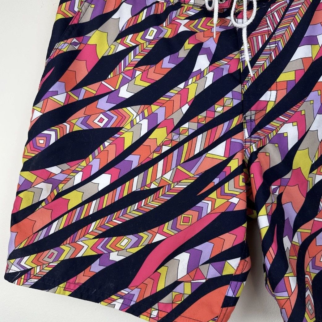 Mr Turk 70s print Mr Turk Size 32 orange and purple trunks Size US 32 / EU 48 - 4 Thumbnail