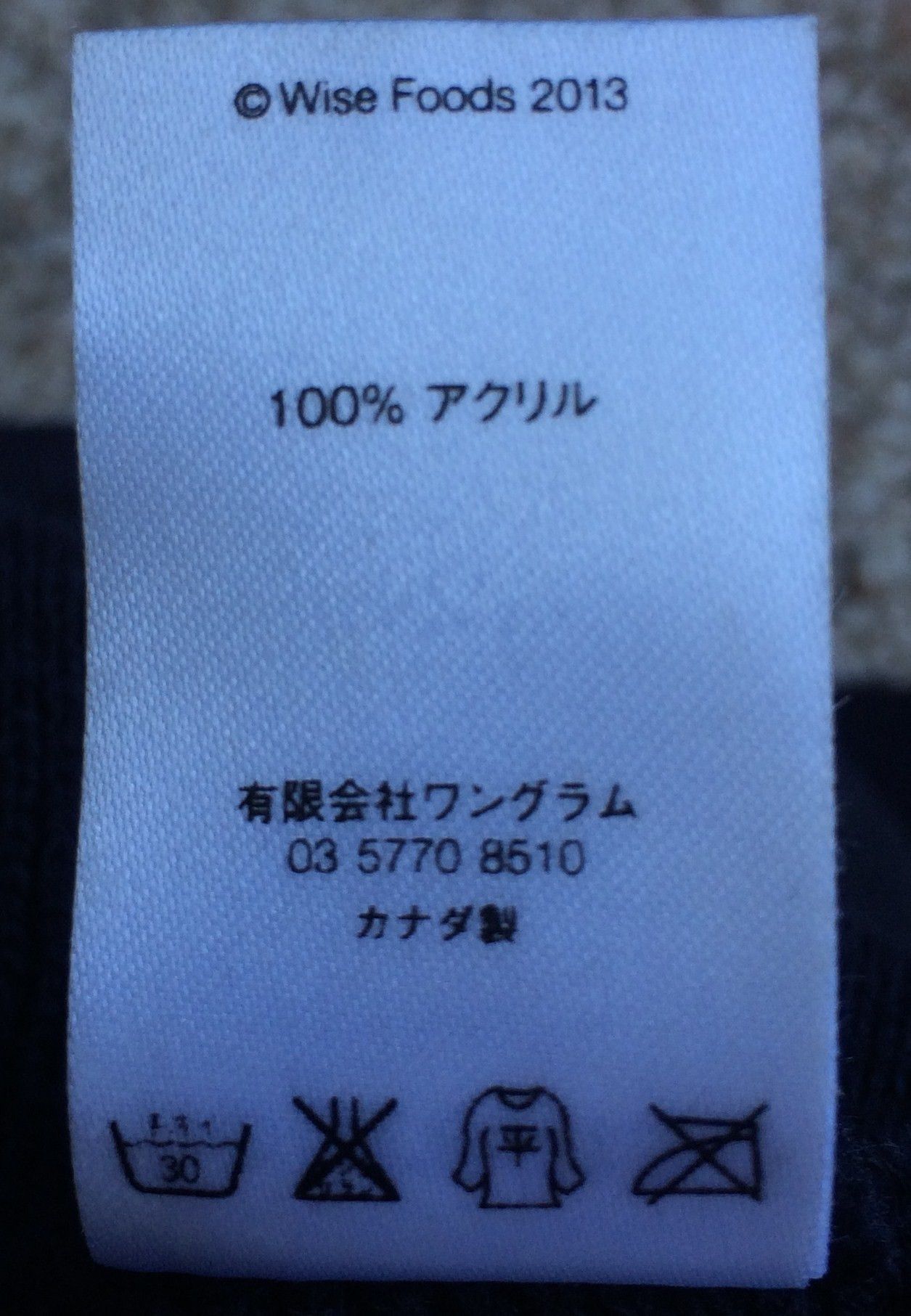 Supreme F/W 2013 Supreme x Wise Beanie Hat Size ONE SIZE - 6 Thumbnail