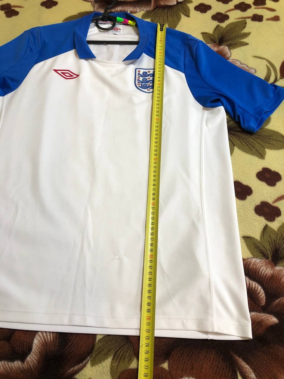 Umbro England Soccer National Football Jersey Training Top Umbro Size US L / EU 52-54 / 3 - 11 Thumbnail