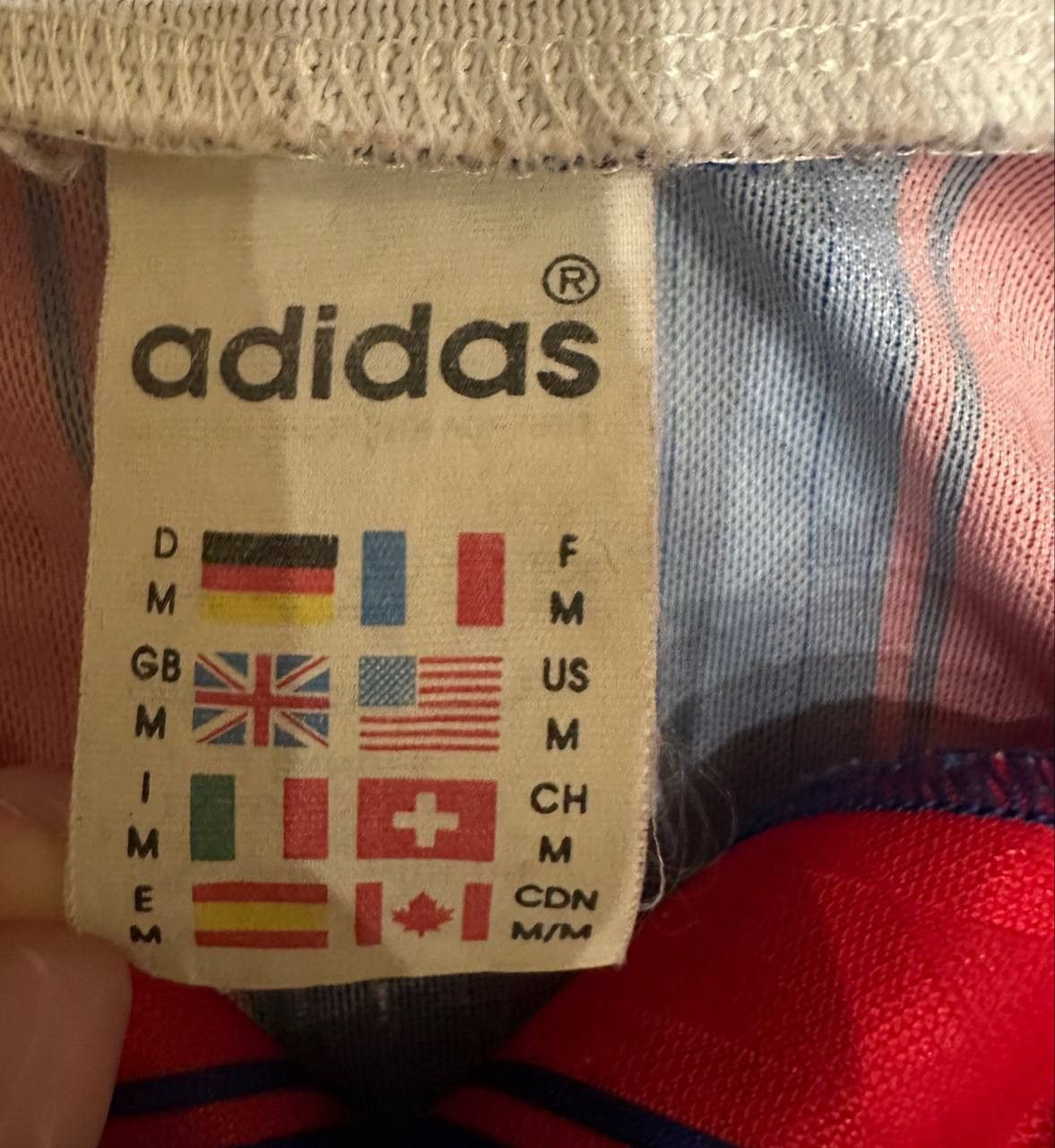 Vintage Adidas Bayern Munich 1996 1997 #18 Klinsmann Size US M / EU 48-50 / 2 - 4 Thumbnail