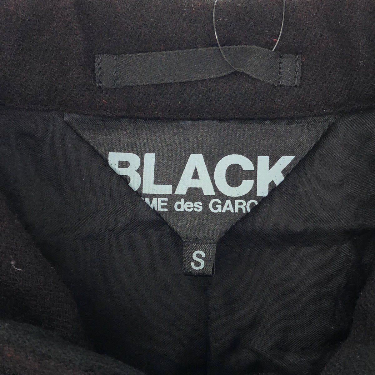 Comme des Garcons Black Jacket Gradient Check Tailored Wool Button Up Black Size US S / EU 44-46 / 1 - 6 Thumbnail