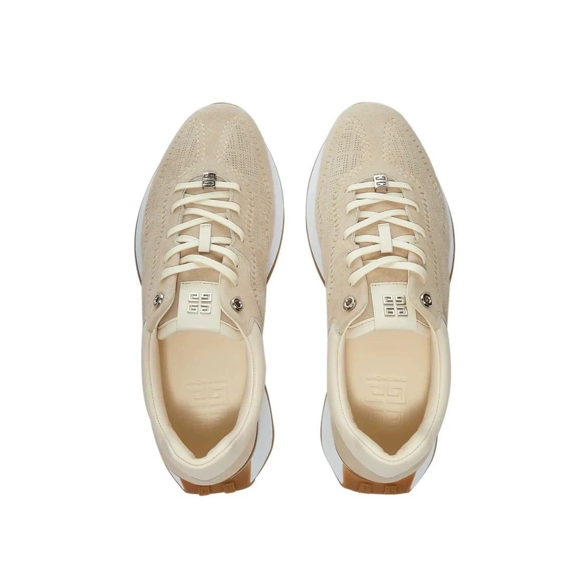 Givenchy Givenchy Beige Suede Sneakers 40.5 Unisex Size US 7.5 / EU 40-41 - 9 Thumbnail
