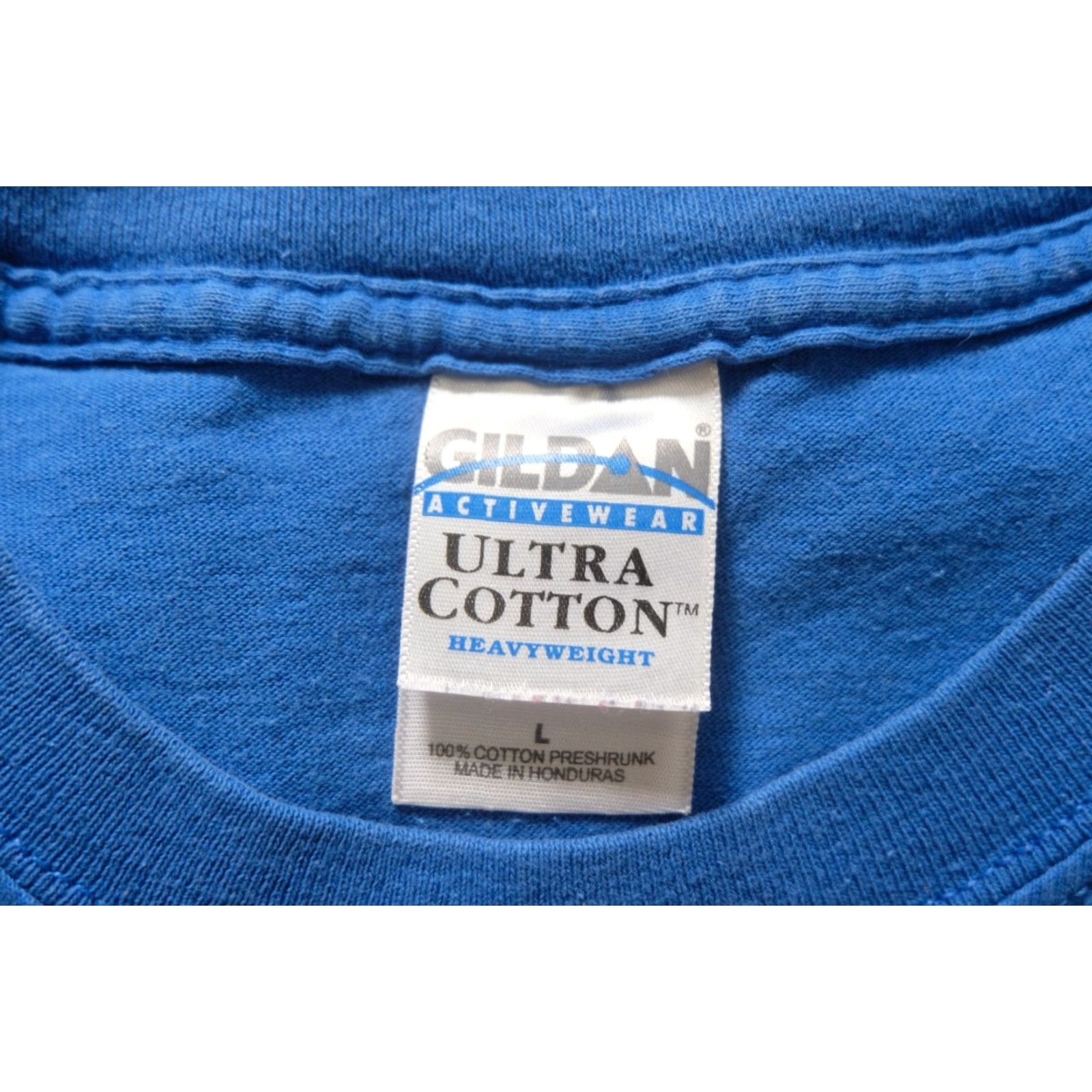 Gildan VINTAGE Gildan Ultra Cotton DR SEUSS YOPP BOOK A PERSON NO MATTER HOW SMALL BLUE T SHIRT L Mens Size US L / EU 52-54 / 3 - 6 Thumbnail