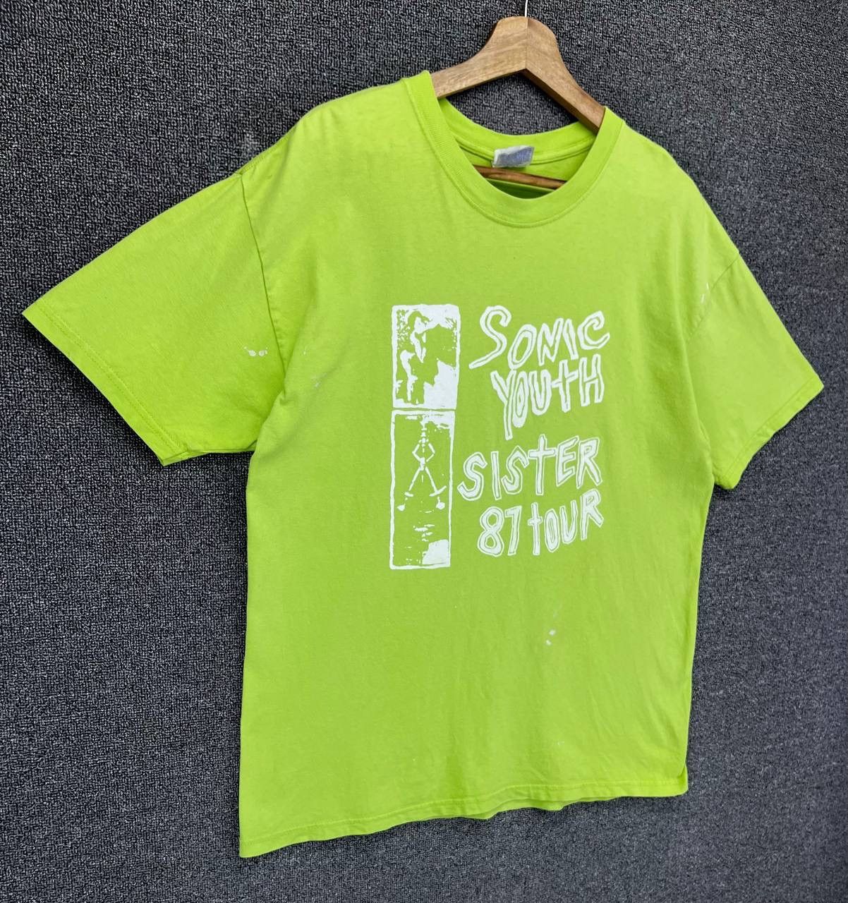 Band Tees Vintage Sonic Youth Punk Rock Band Tees T Shirts Size US M / EU 48-50 / 2 - 2 Thumbnail