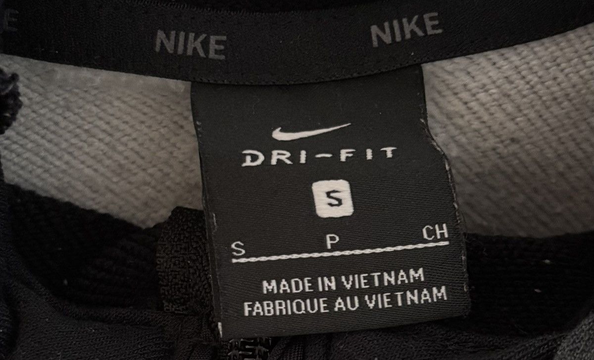Nike × Vintage Nike Zip Up Hoodie Grey/Black Size US S / EU 44-46 / 1 - 4 Thumbnail
