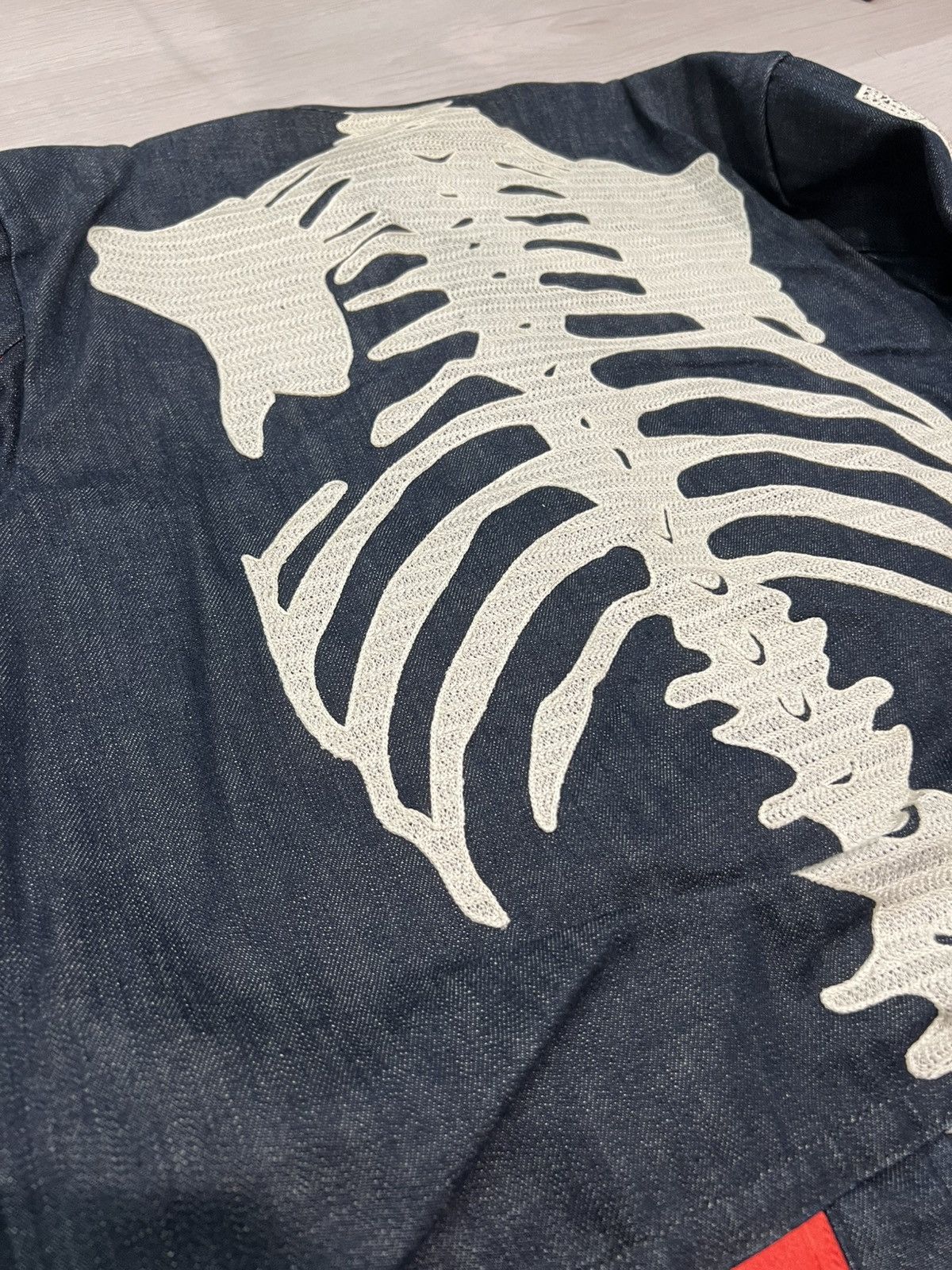 Kapital Kapital Kountry Bones Denim JKT Size US XL / EU 56 / 4 - 11 Thumbnail