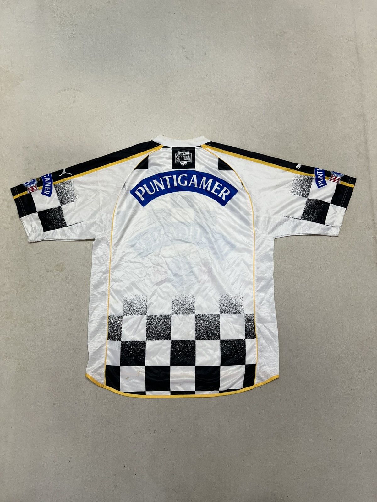 Puma SK Sturm Graz 2002-03 Puma Home Jersey Size US L / EU 52-54 / 3 - 8 Thumbnail