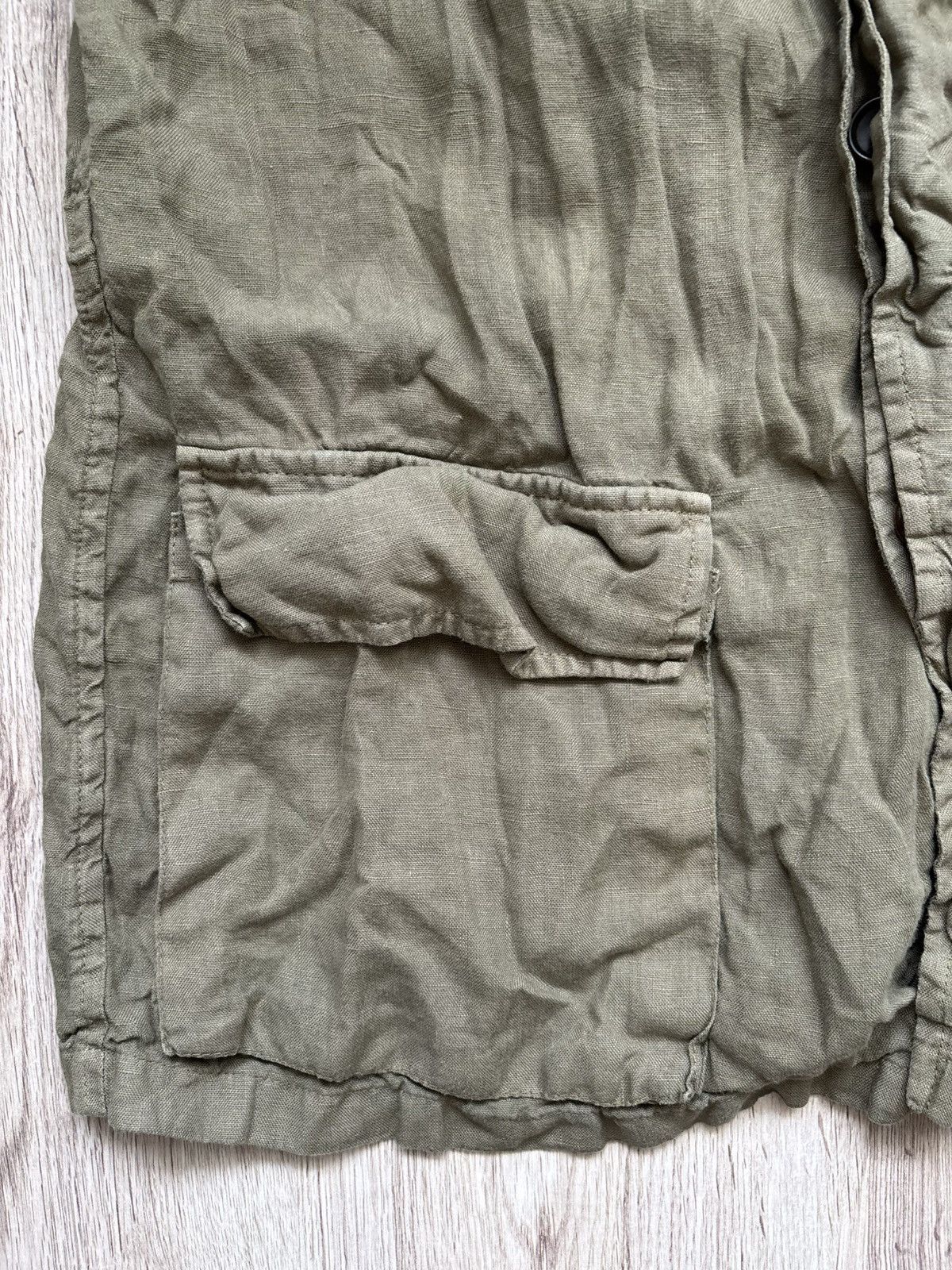 Borsalino Borsalino Linen Jacket Model 8369 - TG 48, Made in Italy Size US M / EU 48-50 / 2 - 4 Thumbnail