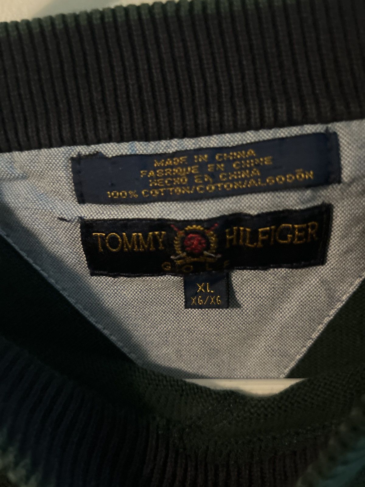 Tommy Hilfiger × Vintage Tommy Hilfiger Crewneck Sweater Size US XL / EU 56 / 4 - 3 Thumbnail