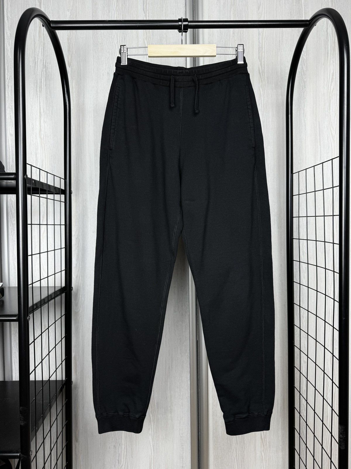 The Row The Row Black Unisex Sweatpants Luxury Size US 30 / EU 46 - 2 Thumbnail