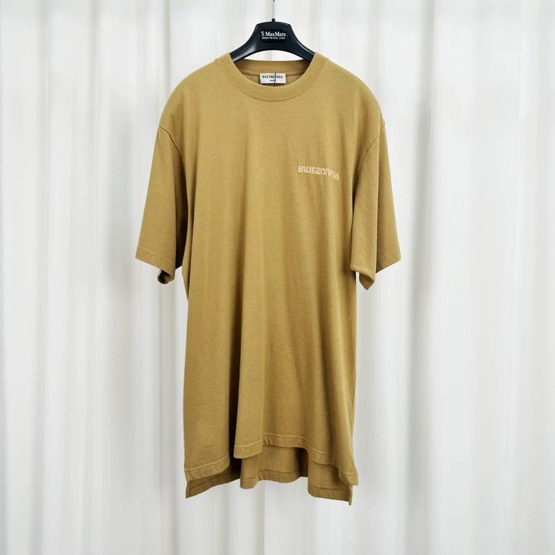 Balenciaga Balenciaga Embroidered reversed letter short sleeve Size US M / EU 48-50 / 2 - 1 Thumbnail